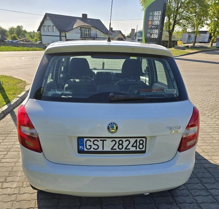 Skoda Fabia cena 9499 przebieg: 251839, rok produkcji 2010 z Śmigiel małe 172